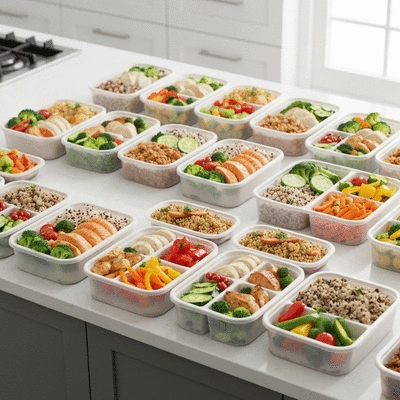Healthy meal prep for diabetes management